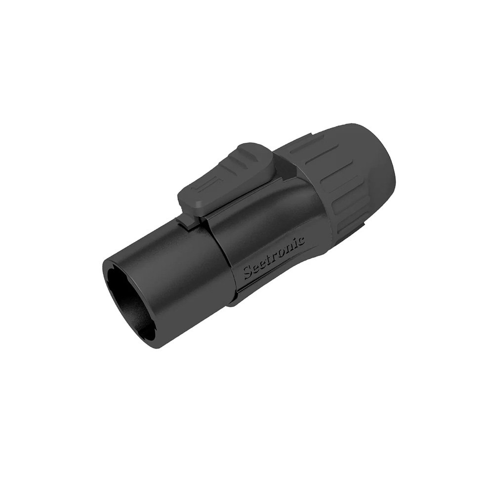 Seetronic Power Twist TR1 IP65 Male Black Housing - SAC3MX-08(05)