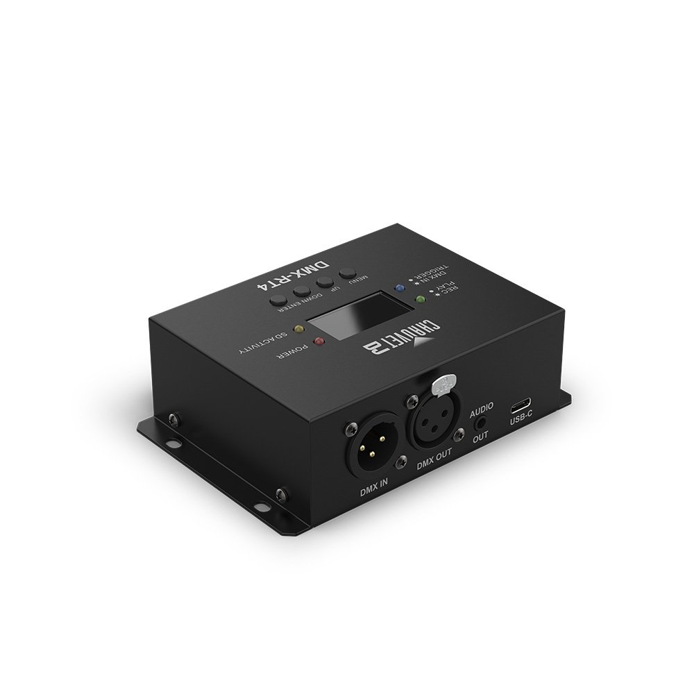 Chauvet DJ DMX-RT 4 DMX Recorder Trigger with 4 Independant Triggers for Playback
