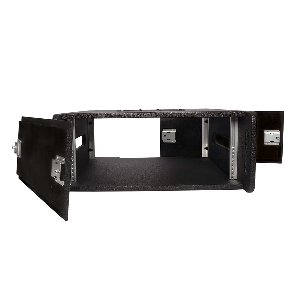 elumen8 4U Wooden Rack Sleeve - Includes Removable Lids, Rackmount Screws and Tour Label