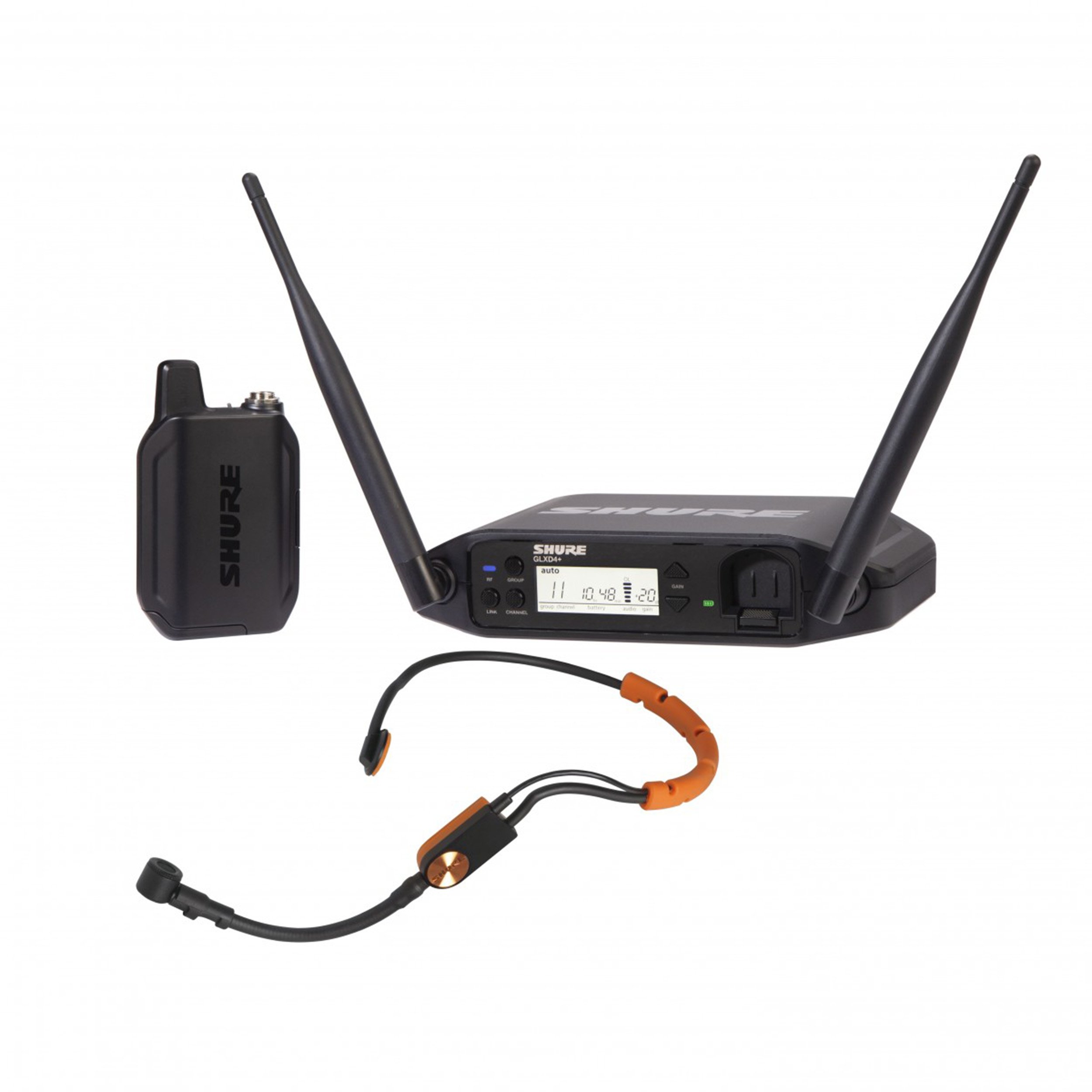 Shure GLXD14+ Digital Wireless Headset System with SM31 Headset Microphone